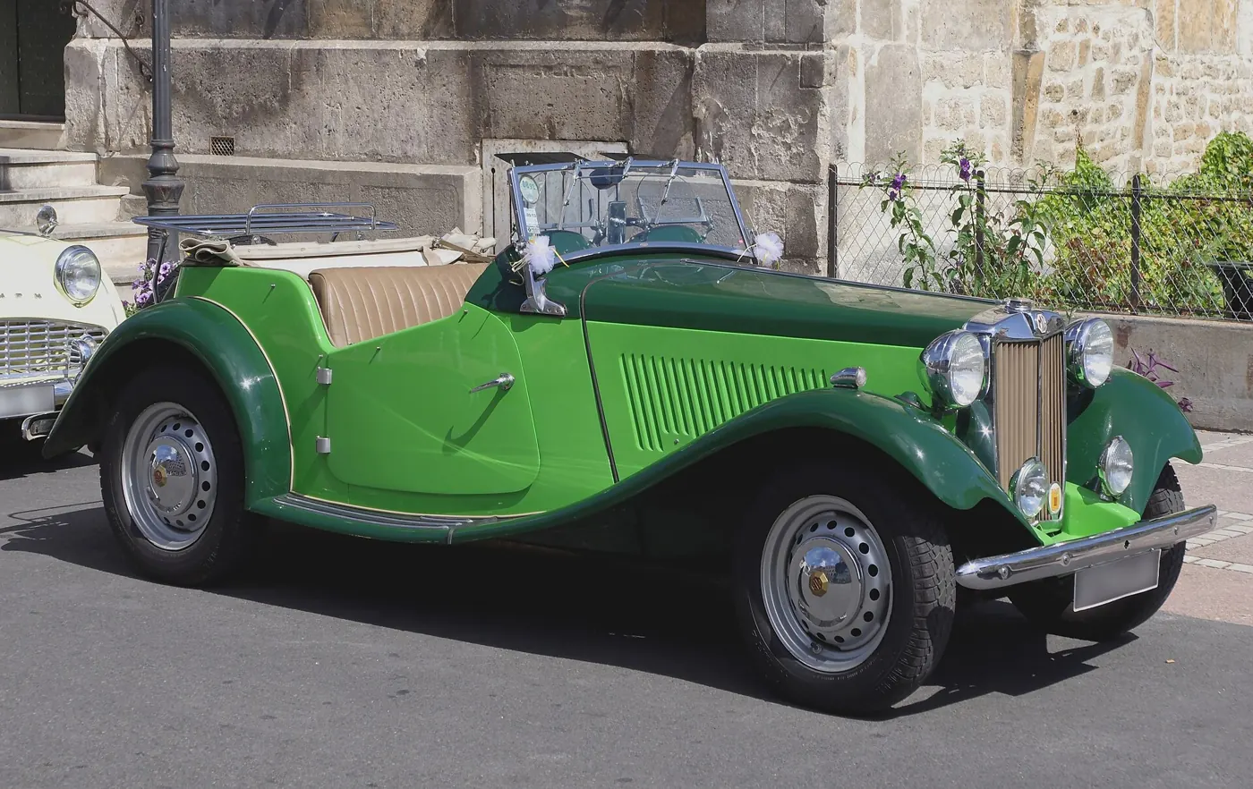1952 MG TD in Green