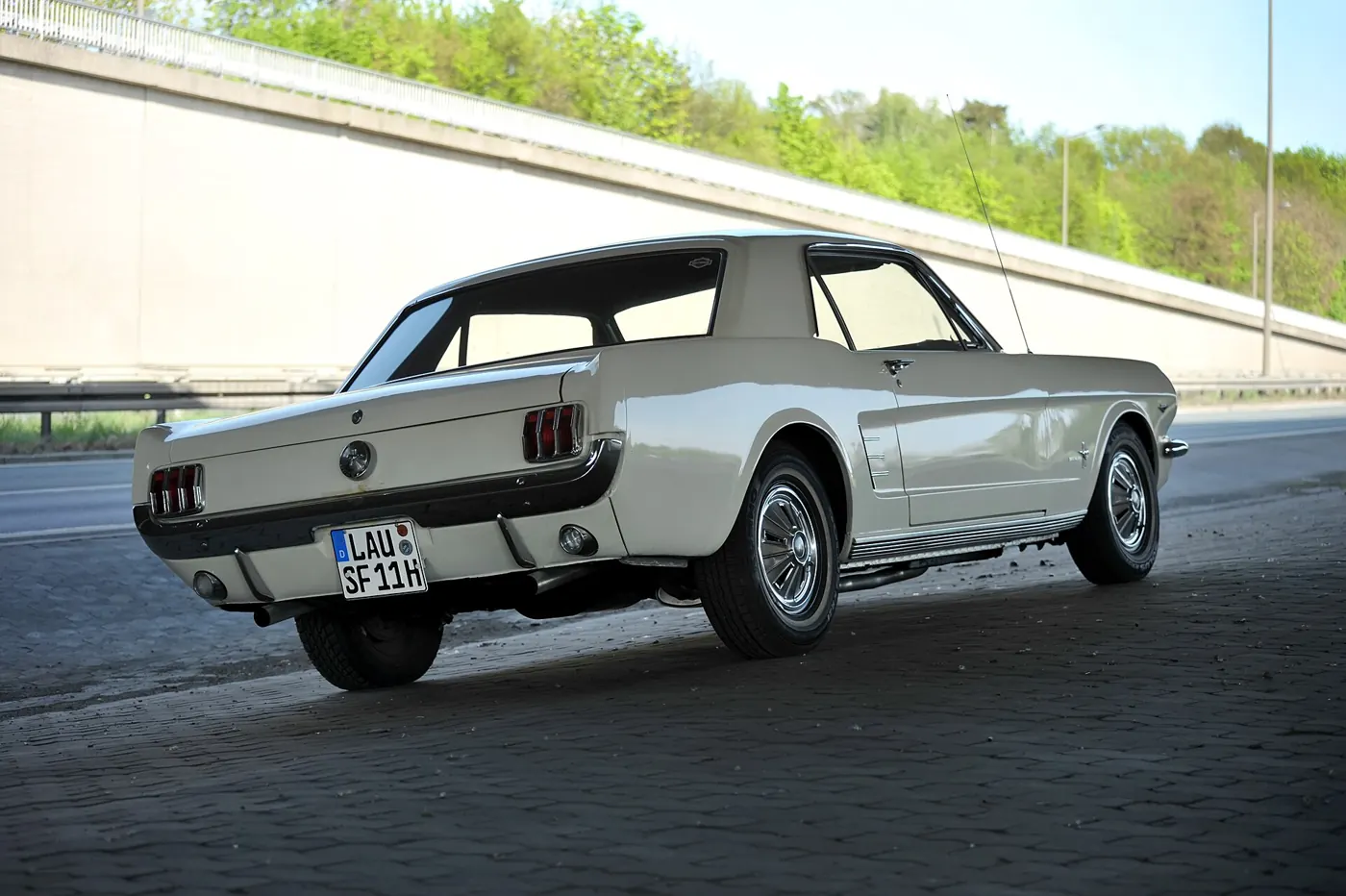 1966 Ford Mustang in White