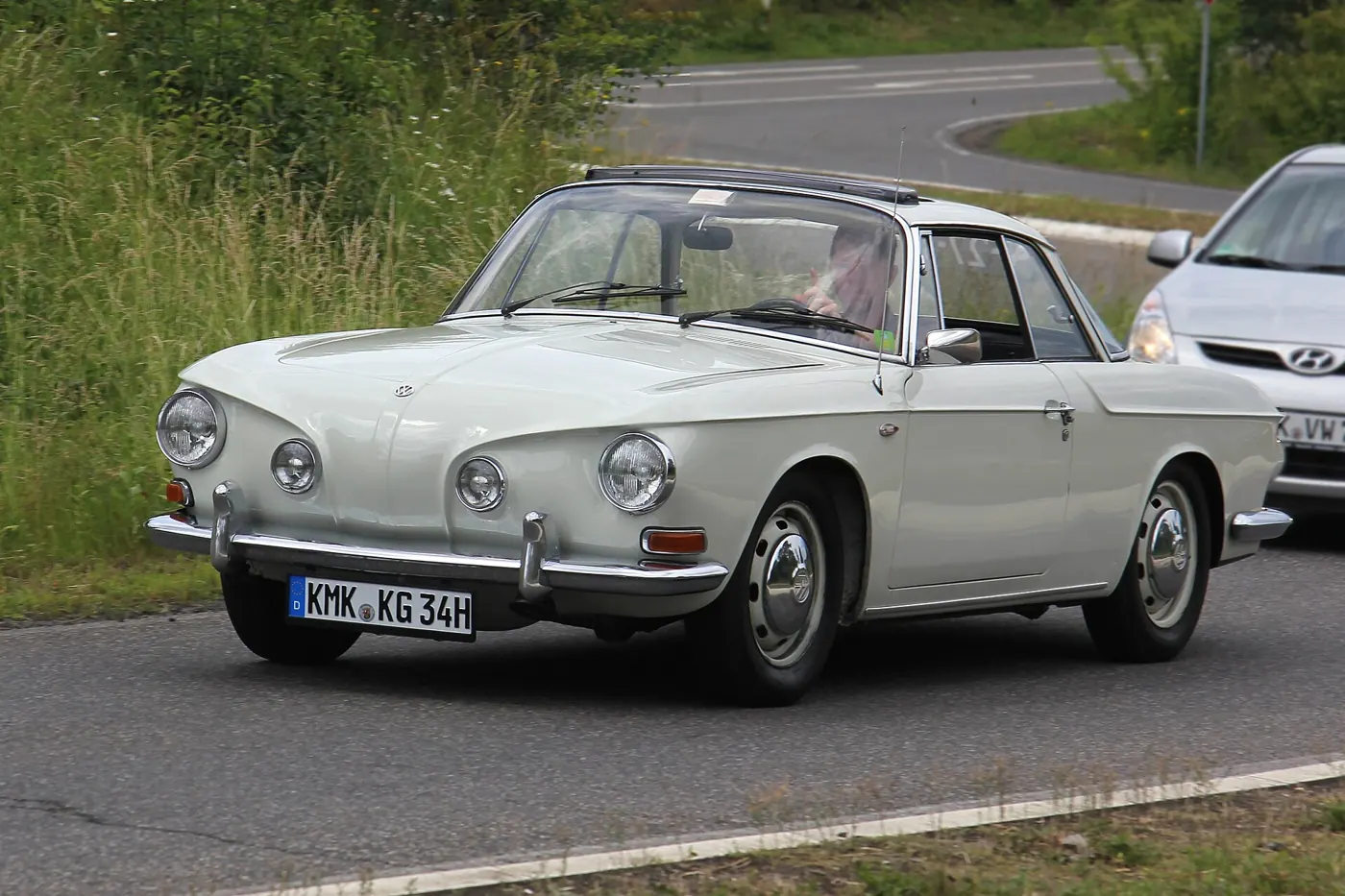1969 Volkswagen Karmann Ghia in White