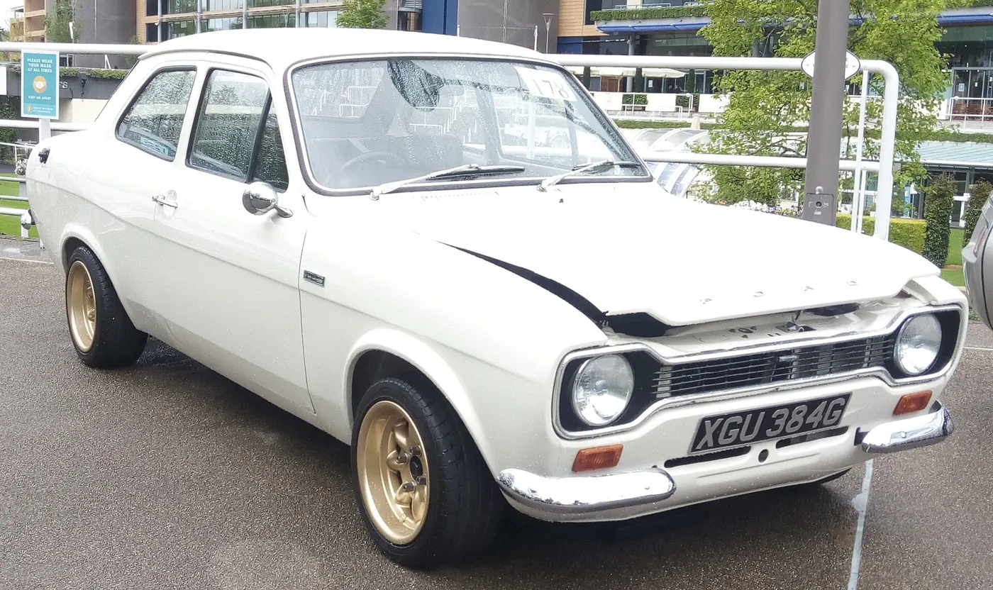 1971 Ford Escort in White