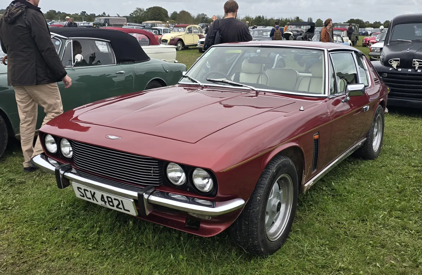 1974 Jensen Interceptor in Burgundy