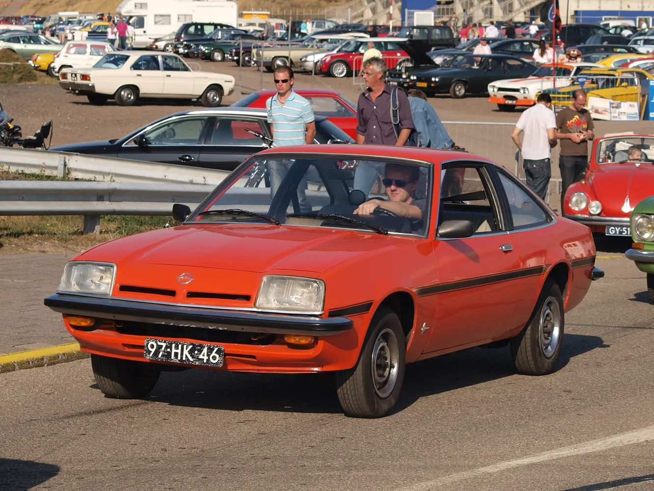 1980 Opel Manta in Orange