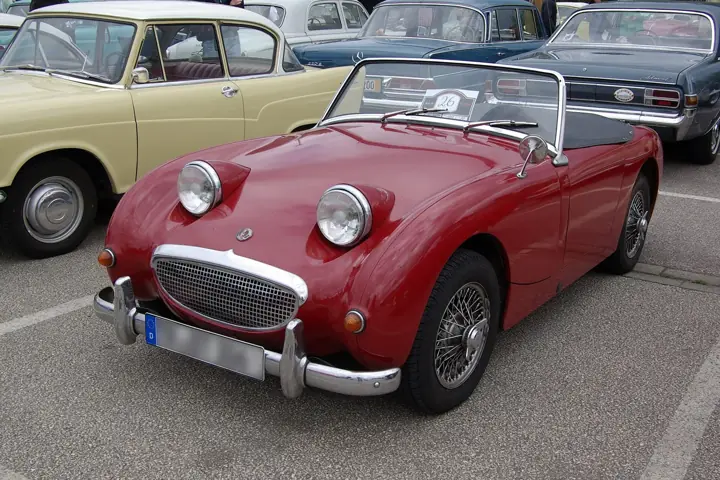 1959 Austin-Healey Sprite in Red