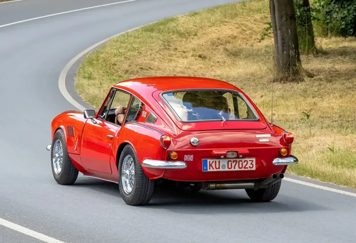1972 Triumph GT6 in Signal red