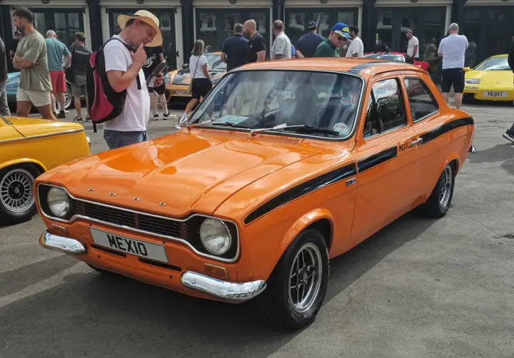 1973 Ford Escort in Orange