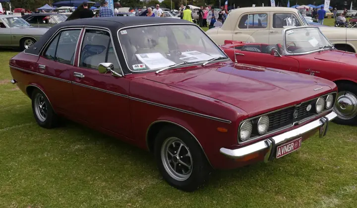 1974 Hillman Avenger in Burgundy