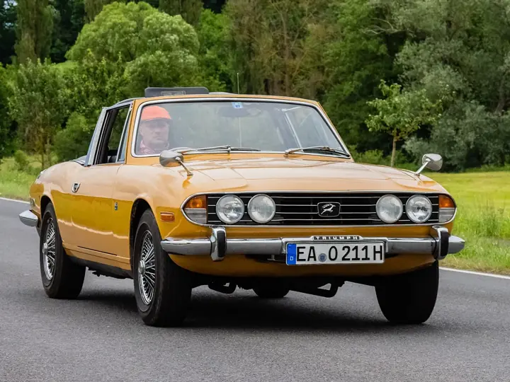 1974 Triumph Stag in Mustard