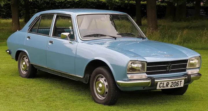 1978 Peugeot 504 in Pale blue
