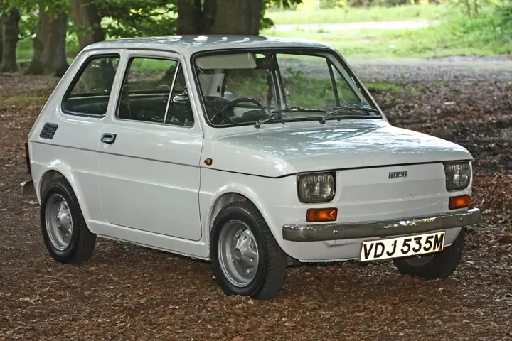 1980 Fiat 126 in White