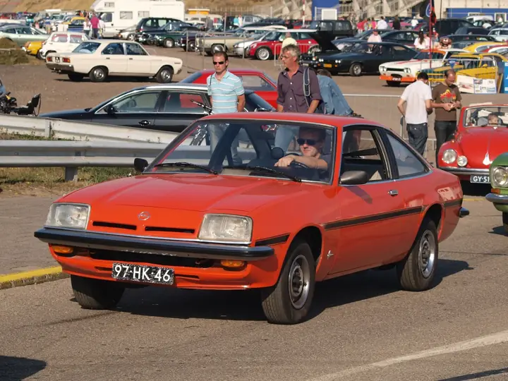 1980 Opel Manta in Orange