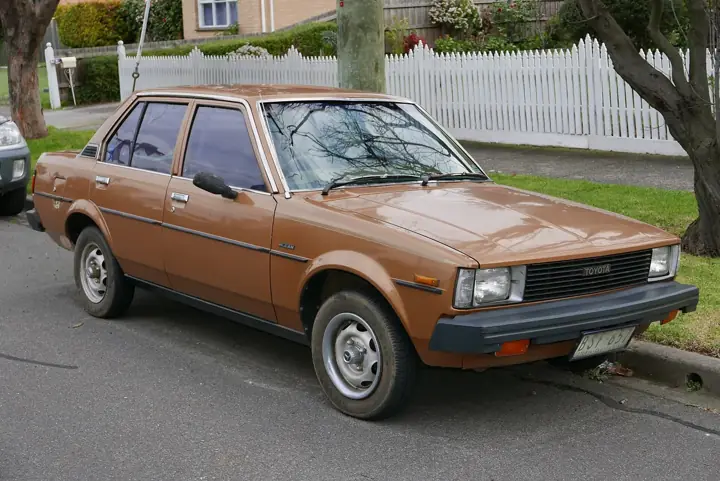 1981 Toyota Corolla in Brown