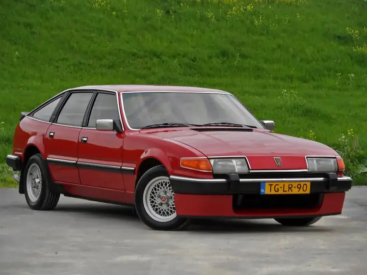 1985 Rover SD1 in Signal red